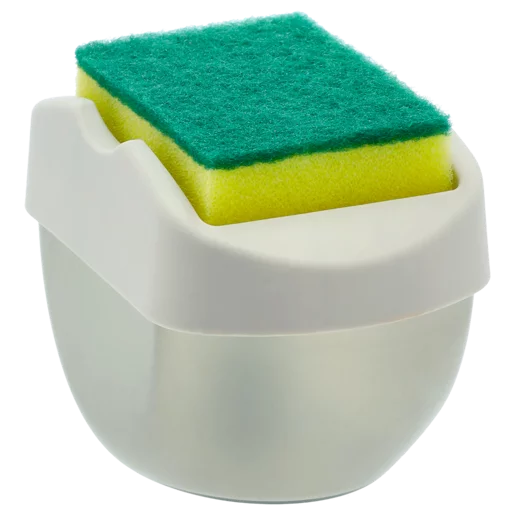 Dispensador de jabón y porta esponjas